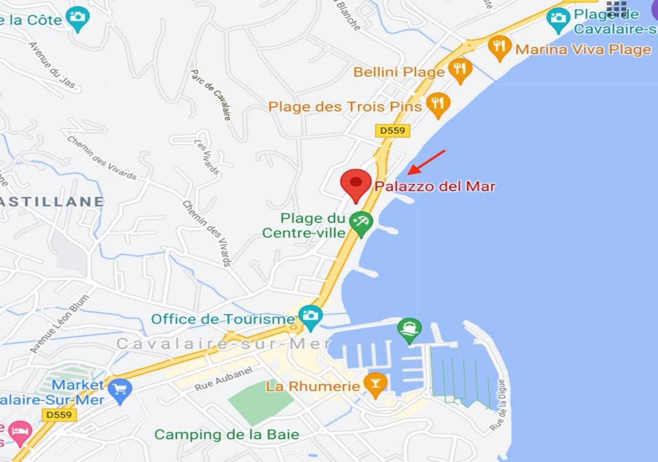 Studio 207-Front De Mer Parking Prive Cavalaire-sur-Mer Εξωτερικό φωτογραφία